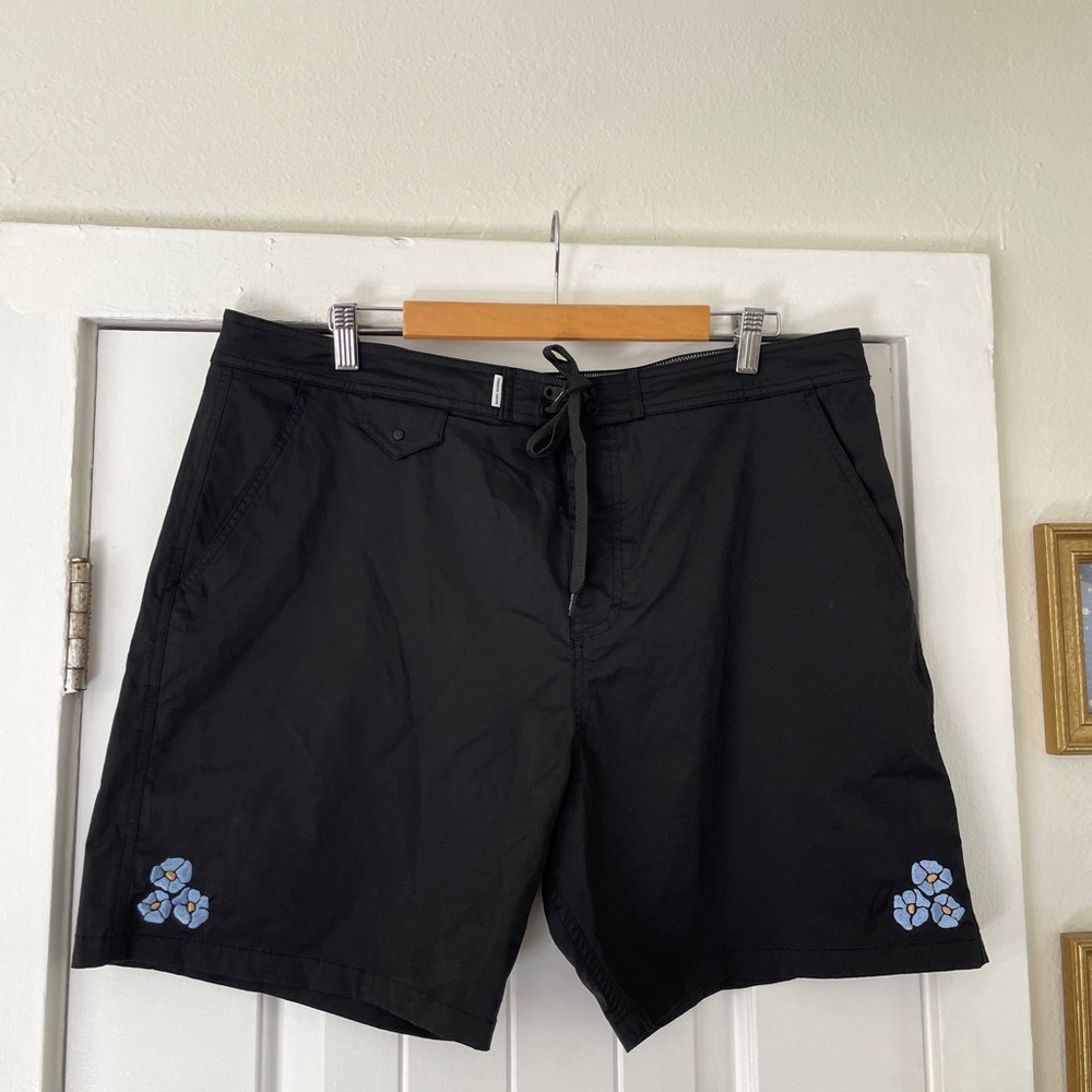 Banks Journal Men's Black Swim Shorts Size 38